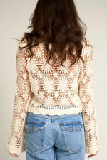 Load image into Gallery viewer, Daisy Crochet Cardigan
