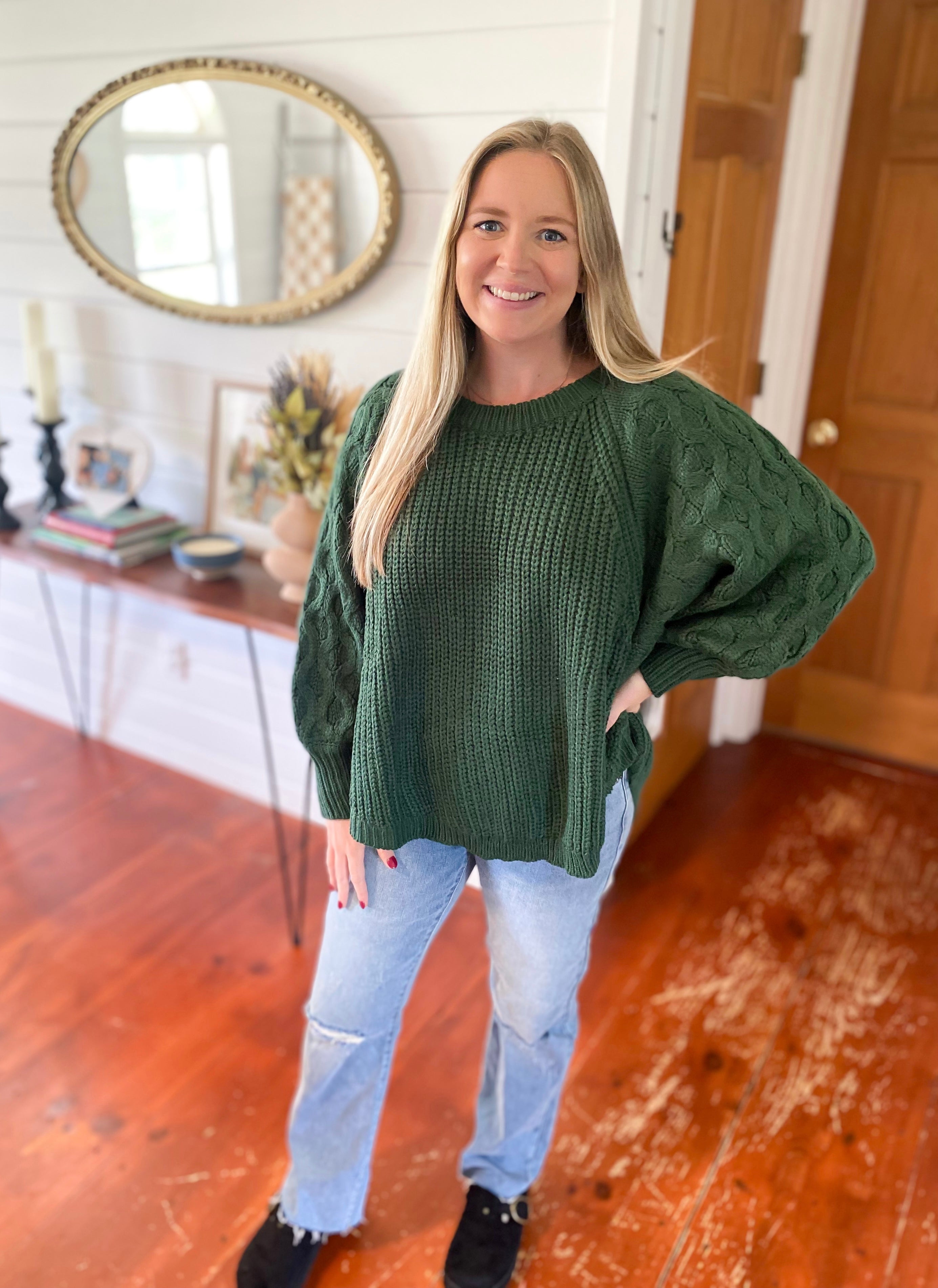 Forest Knit Sweater