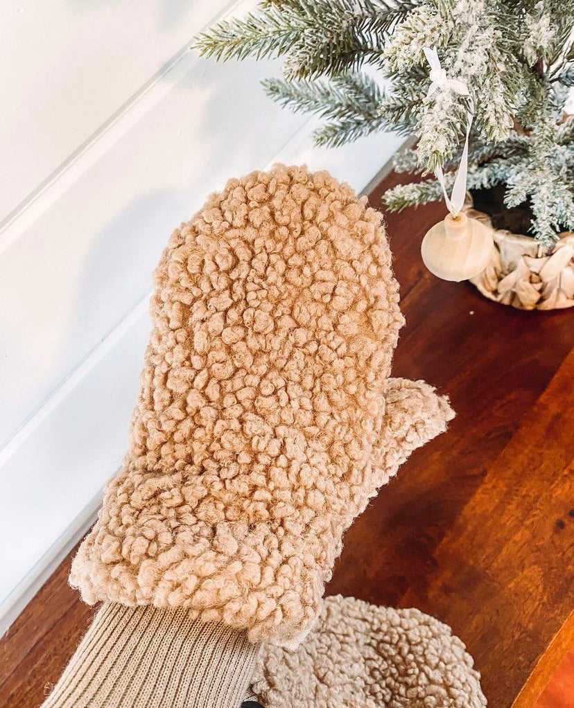 Sherpa Mittens