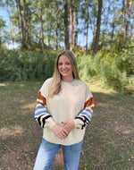 Load image into Gallery viewer, Harvest Stripe Knit Sweater
