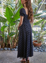Load image into Gallery viewer, Summer's Eve Polka Dot Dress
