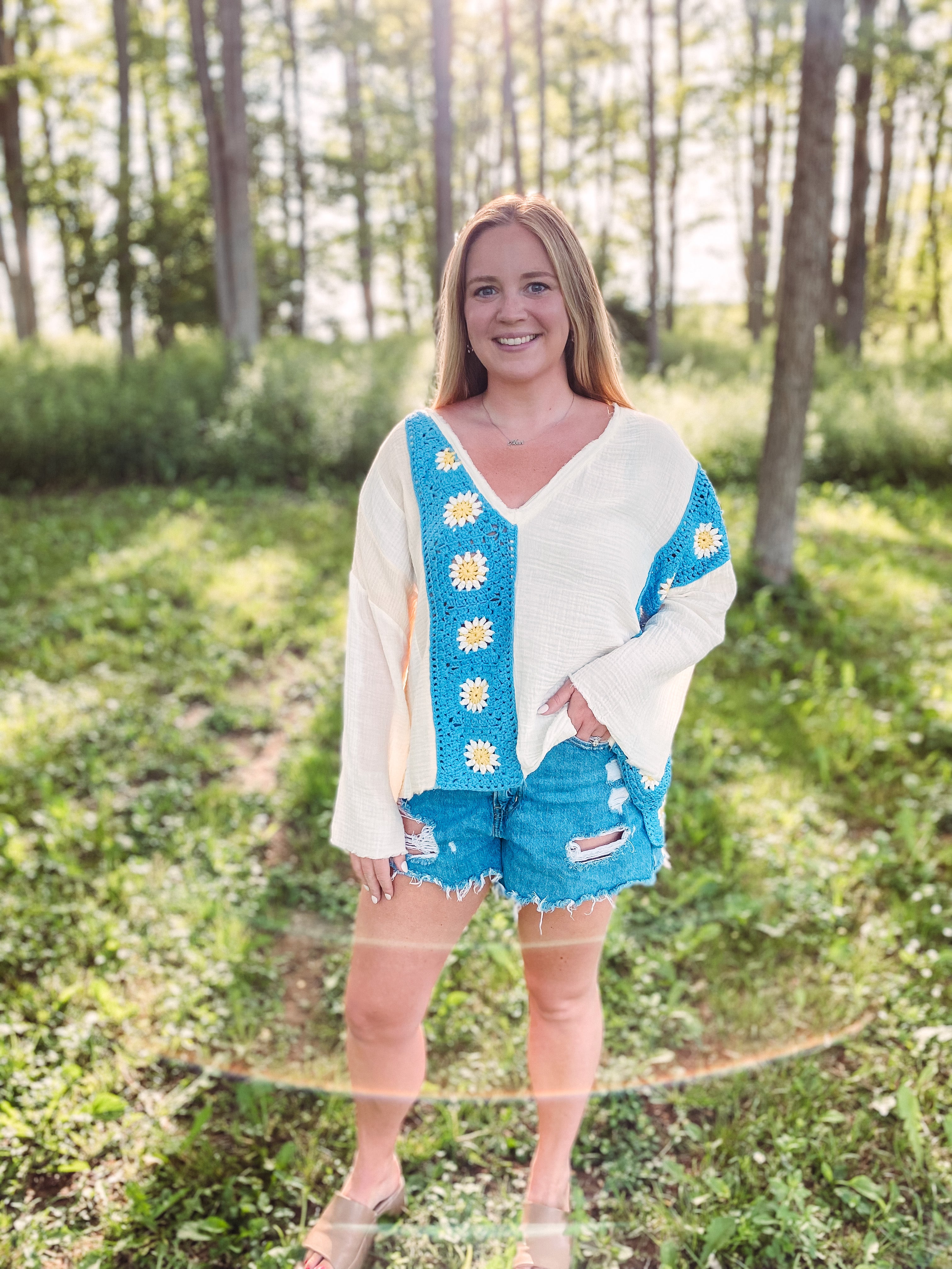 Blue Sky Blouse