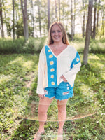 Load image into Gallery viewer, Blue Sky Blouse
