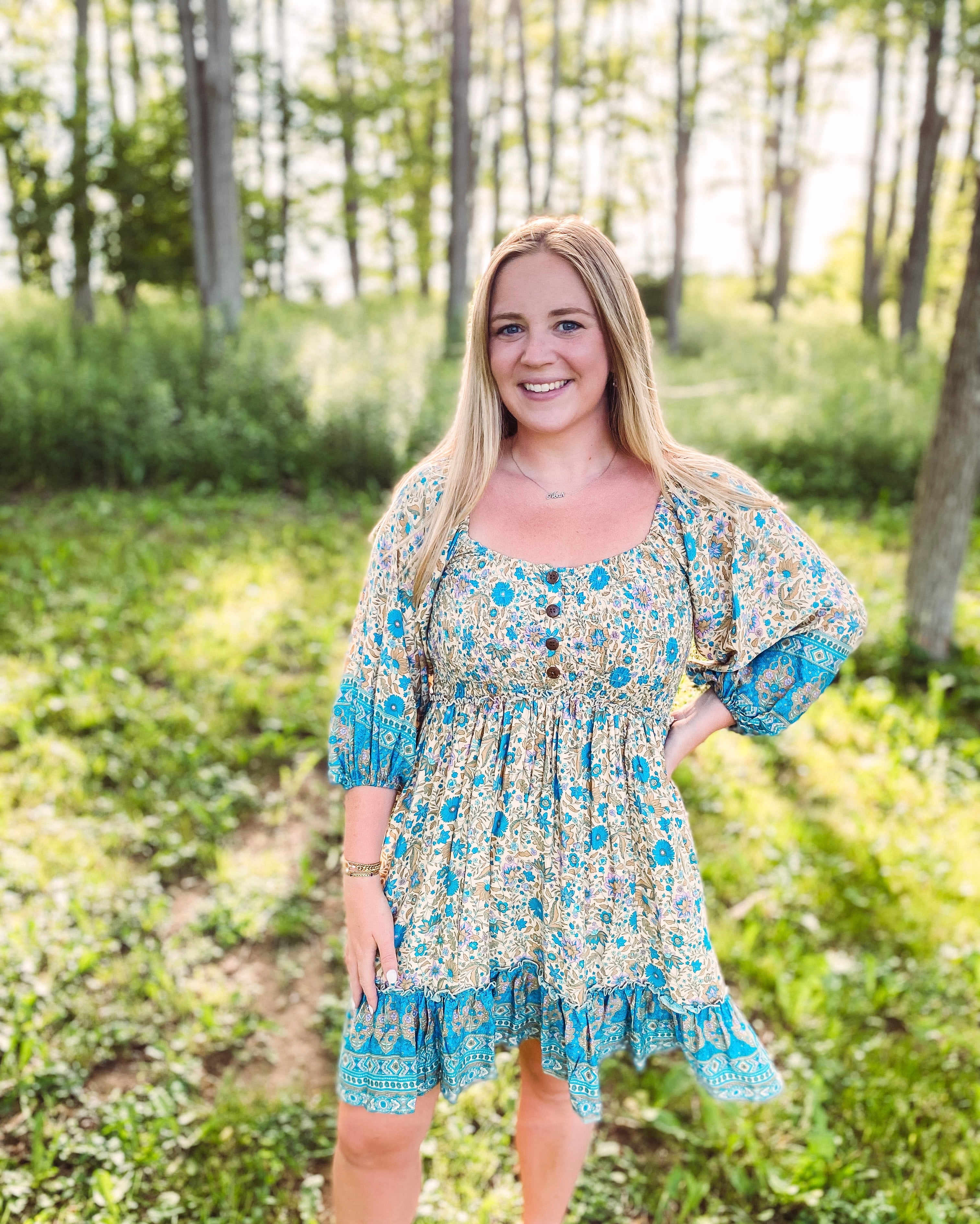 Blue Bell Dress