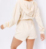 Load image into Gallery viewer, Clara Hoodie Romper
