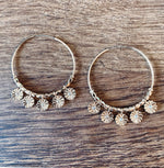 Load image into Gallery viewer, Daisy Hoops
