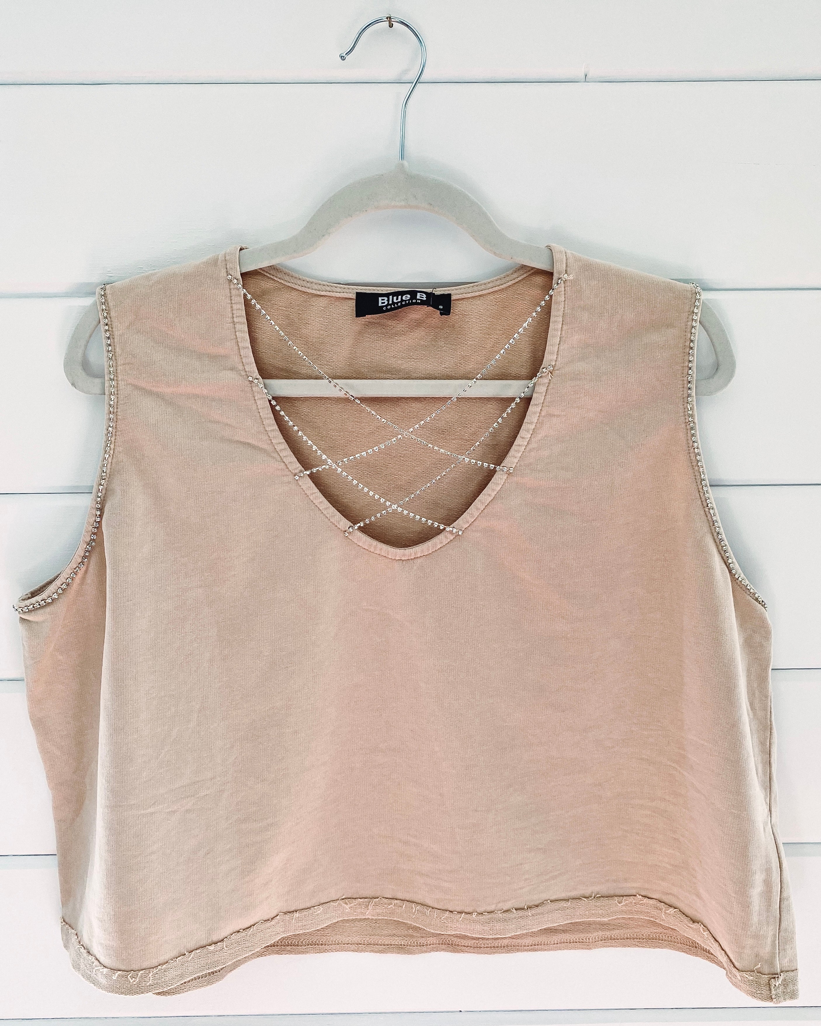 Rhinestone Tank