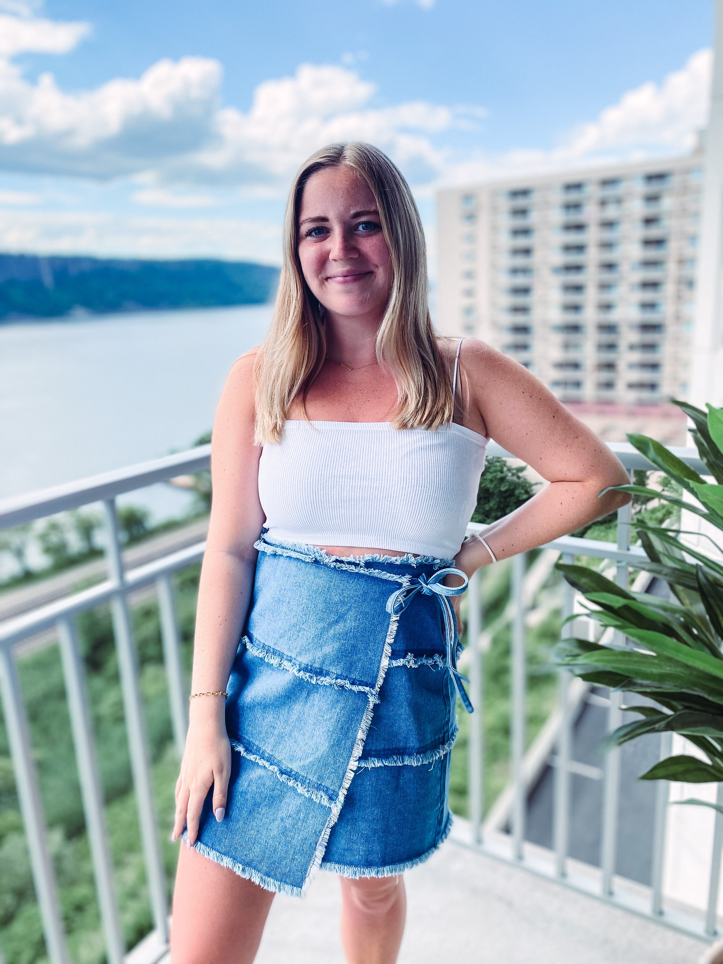 Lenny Denim Skirt