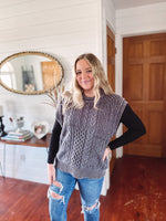 Load image into Gallery viewer, Charcoal Sweater Vest
