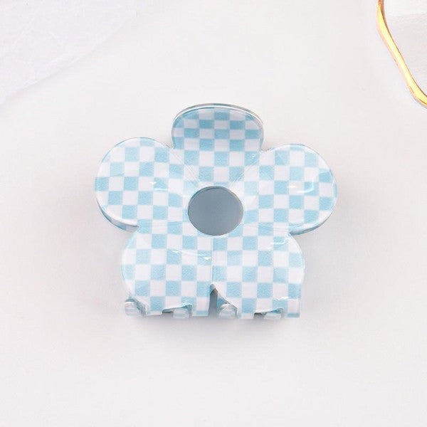 Checkered Claw Clip