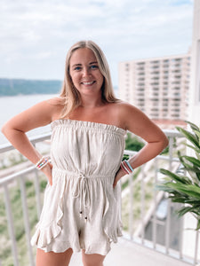 Tulip Linen Romper