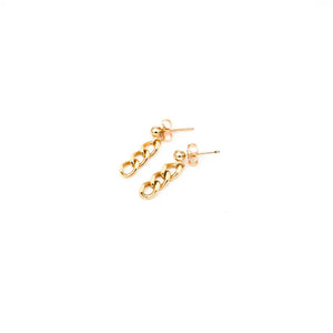 Triple Link Earrings
