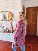 Load image into Gallery viewer, Rainbow Knit Cardigan
