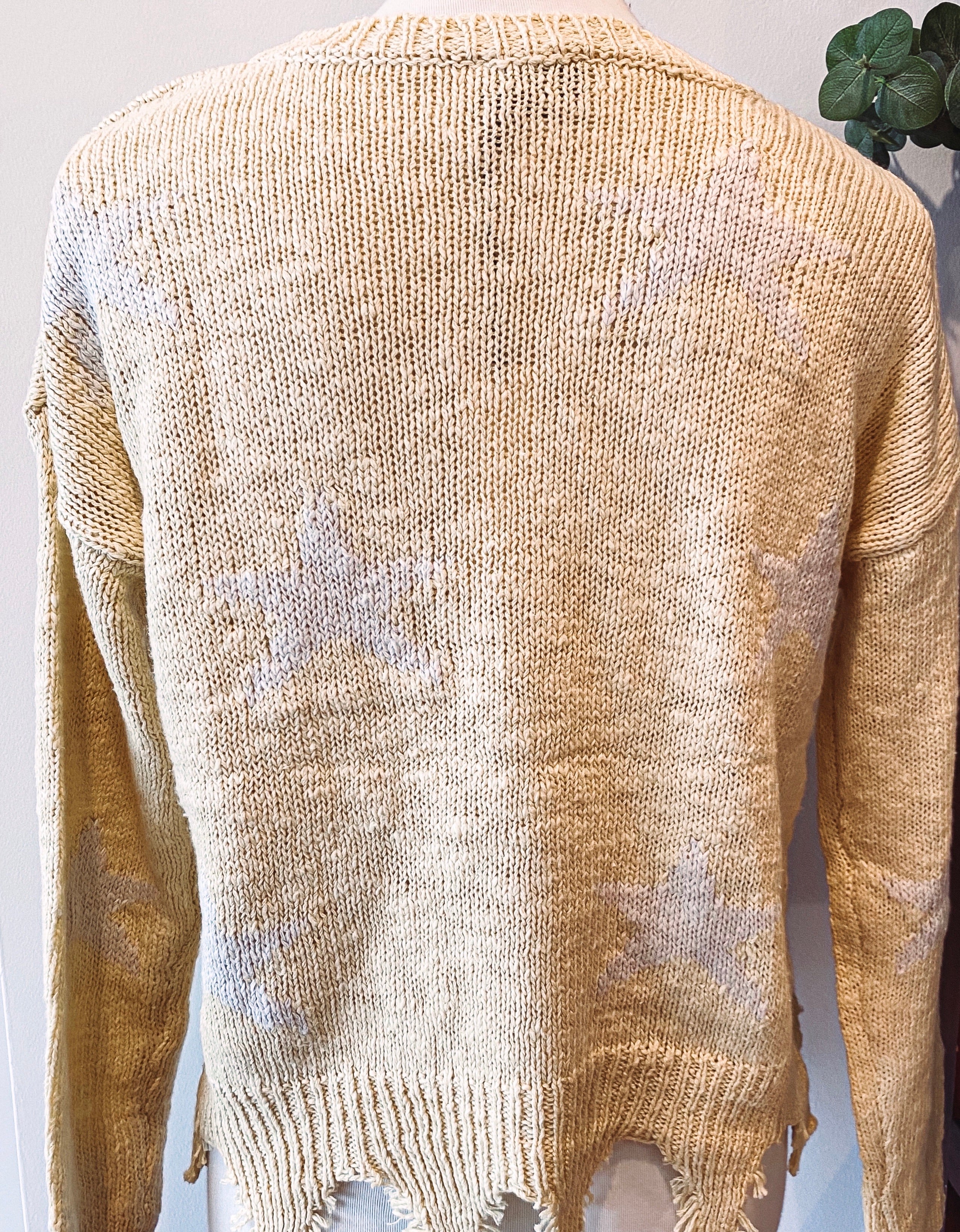 August Stars Sweater