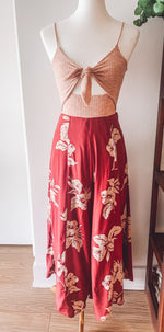 Load image into Gallery viewer, Hibiscus Wide Leg Pants
