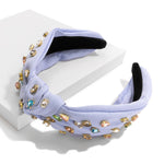 Load image into Gallery viewer, Rhinestone Knotted Headband
