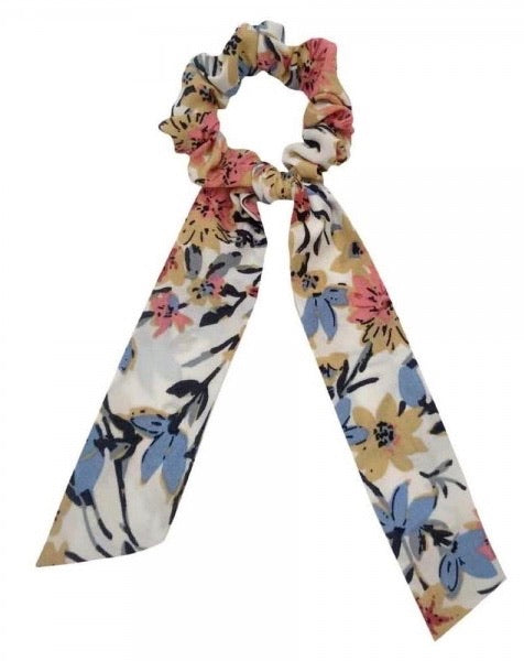 In Bloom Scarf Scrunchie