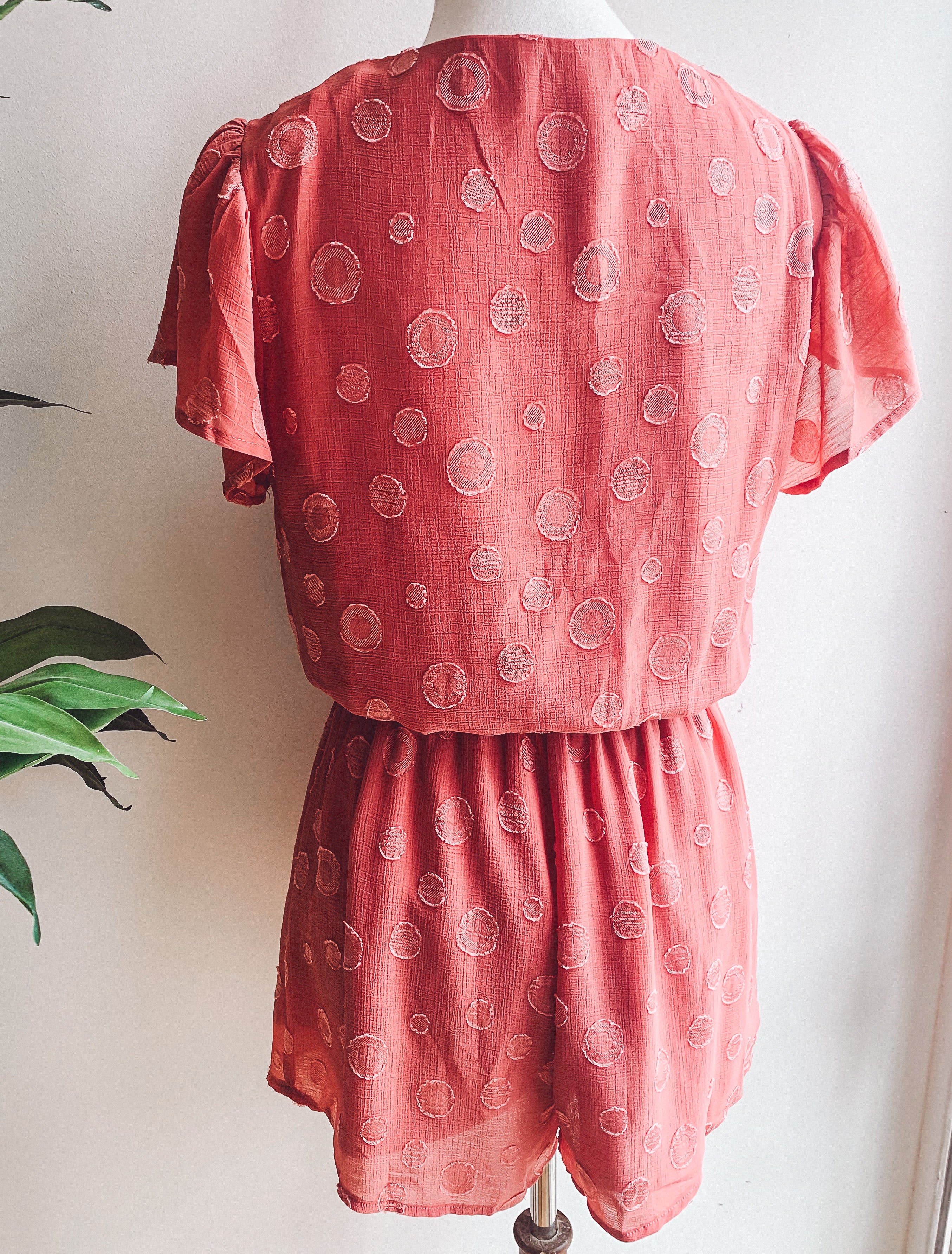 Polka Dot Romper