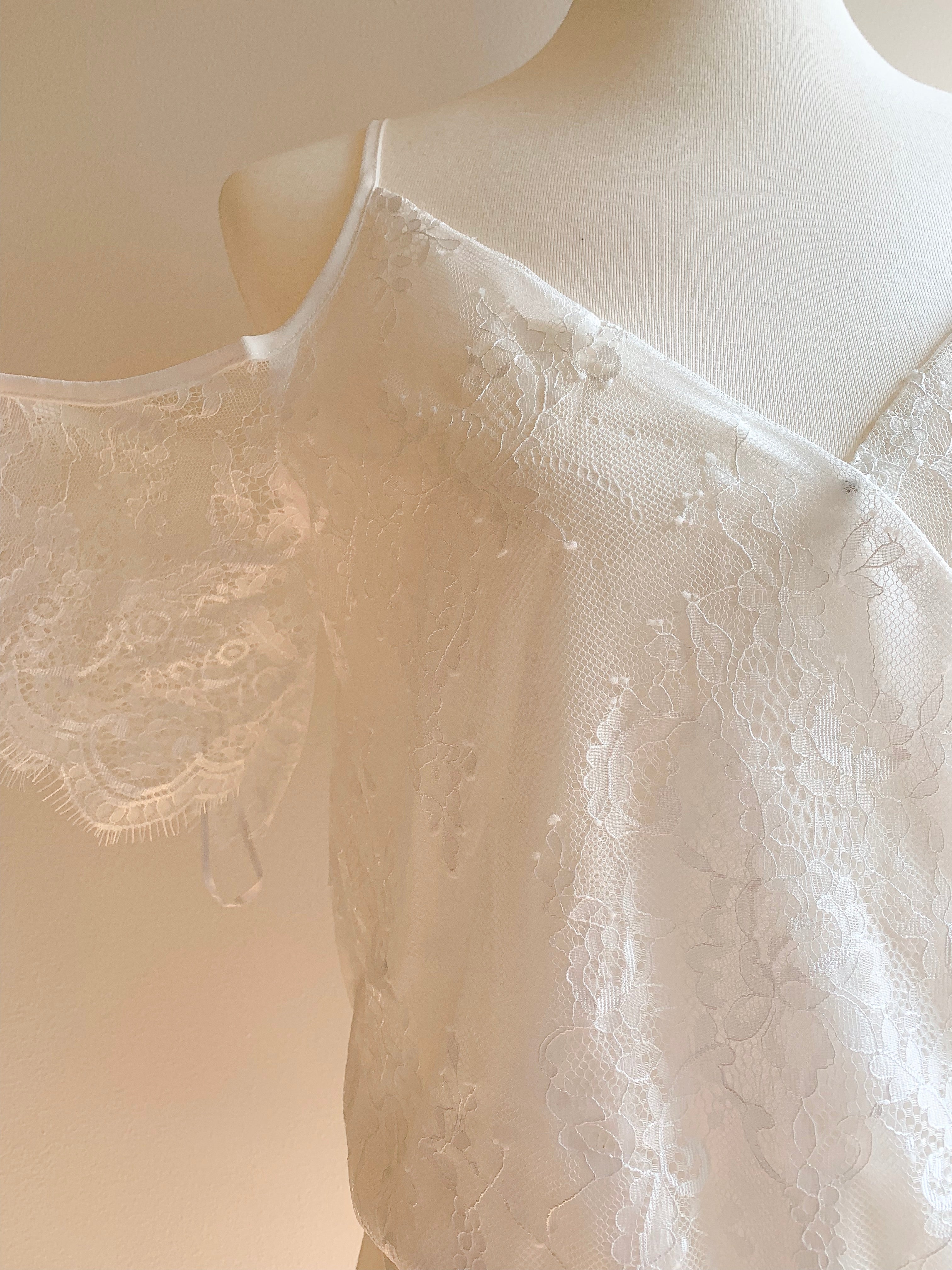 In a Dream White Lace Bodysuit