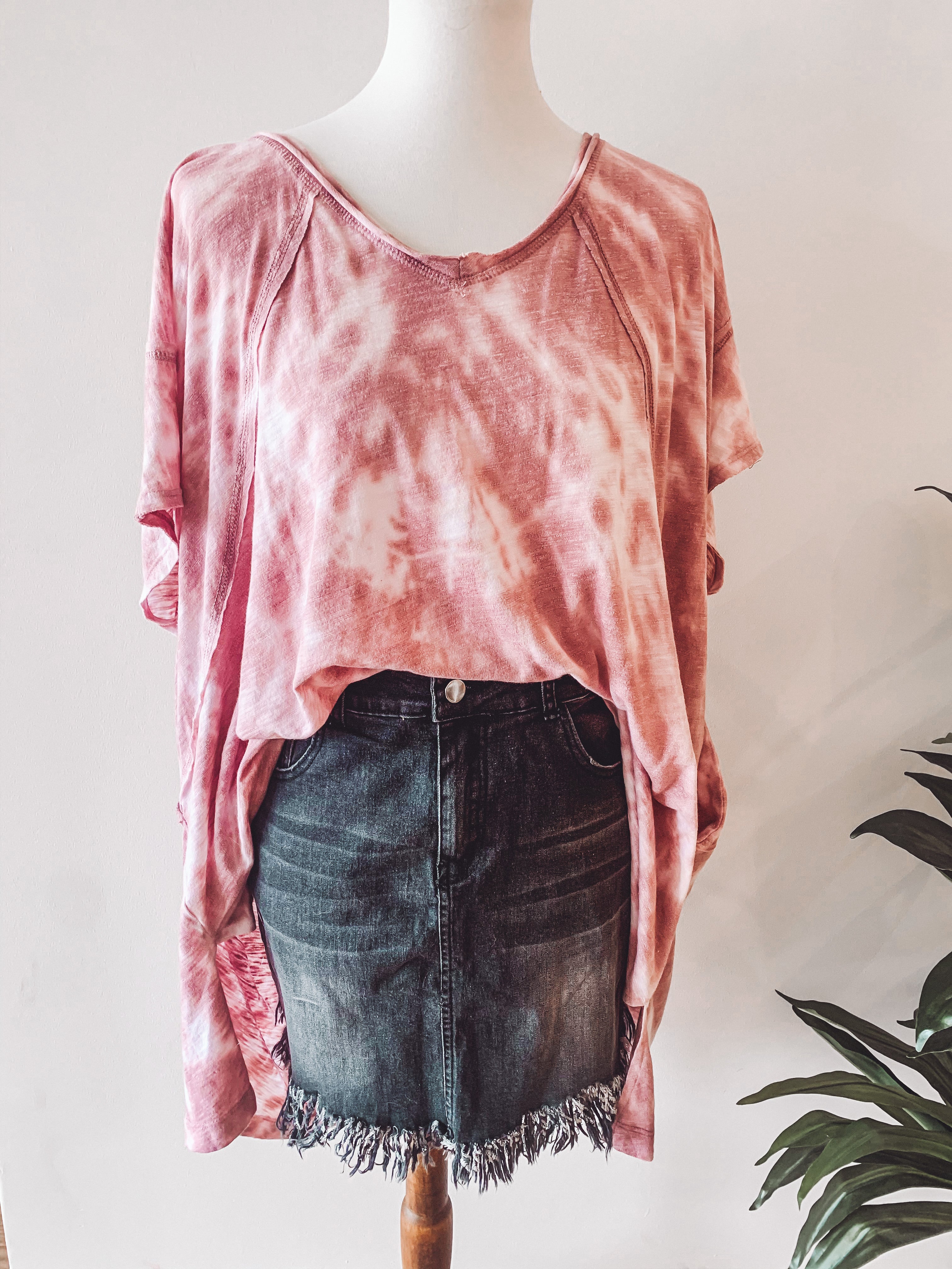 Tie Dye Tunic Tee