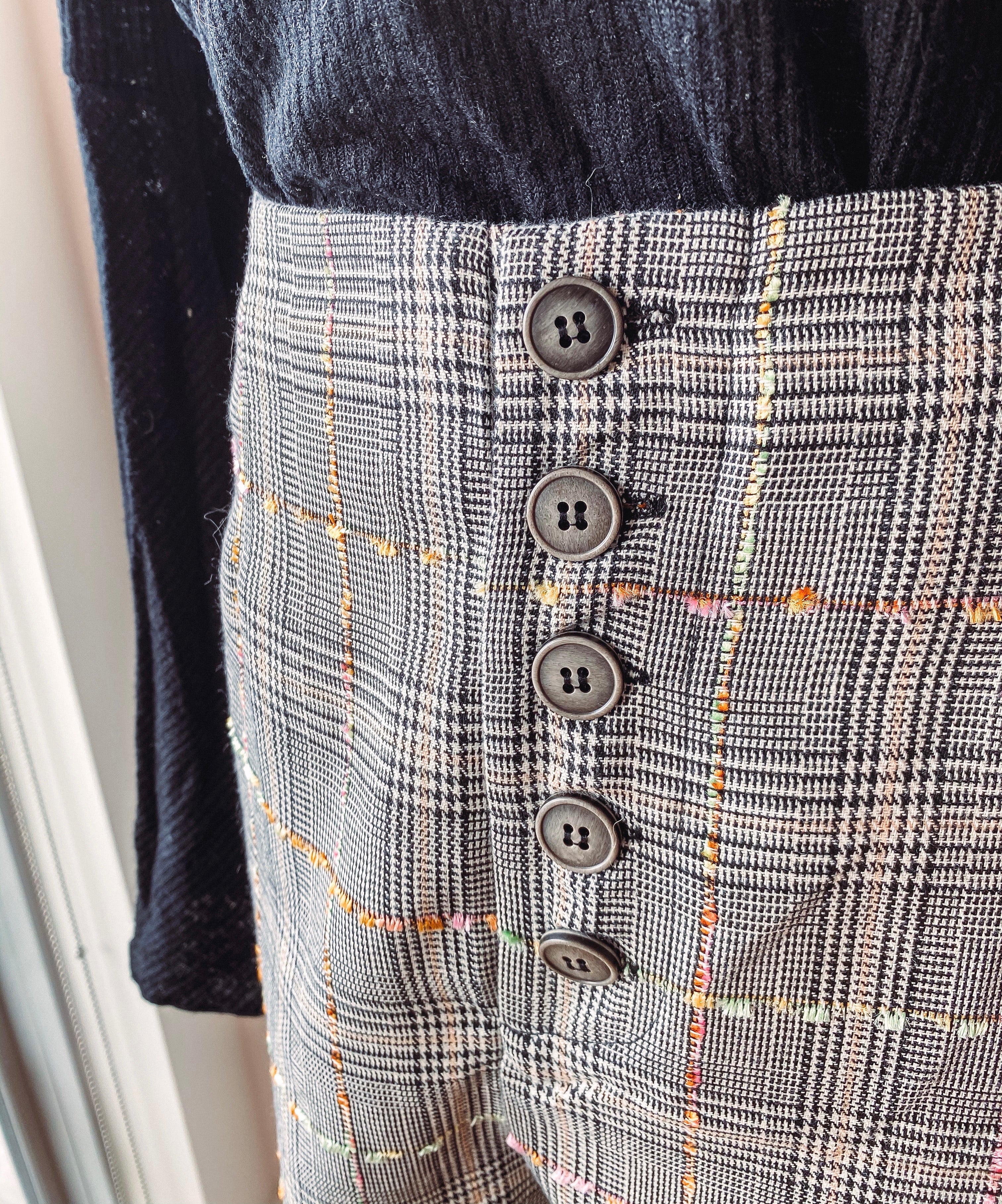 Rainbow Stitch Culottes