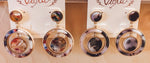 Load image into Gallery viewer, Tortoise Shell Drop Earrings
