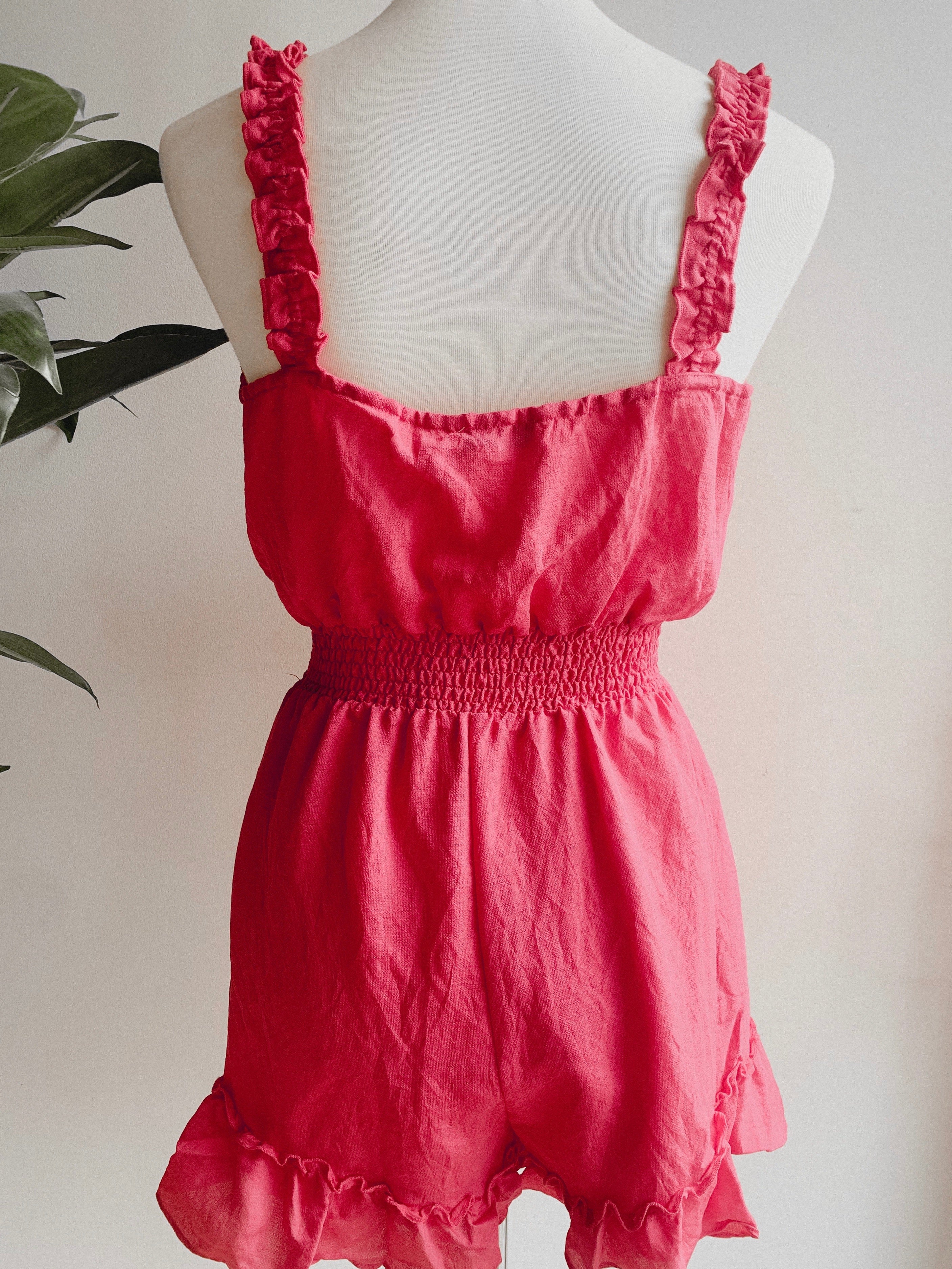 Feeling Fuschia Romper