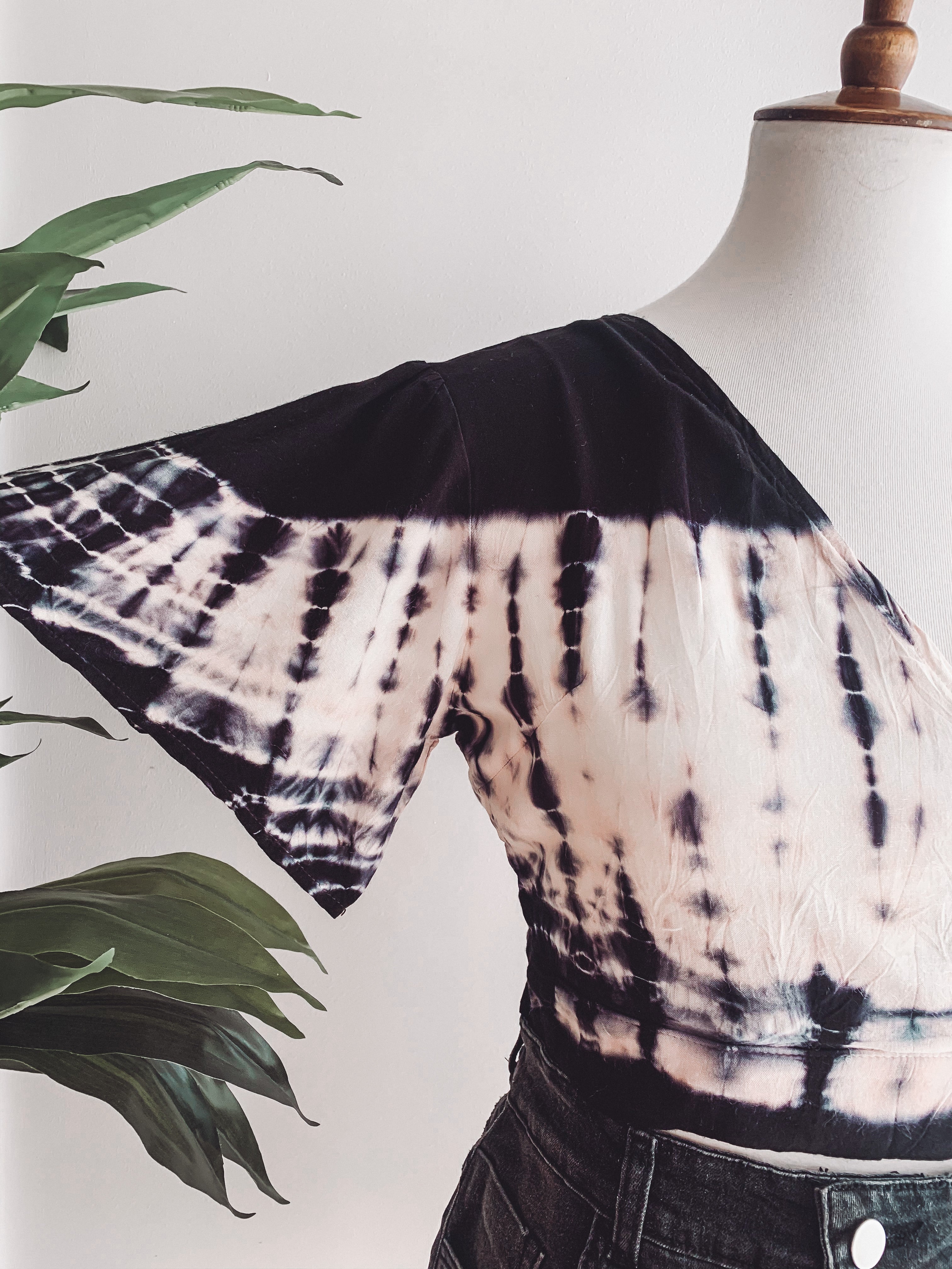 Midnight Tie Dye Blouse