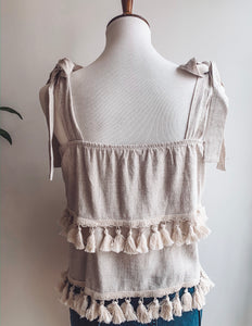 Tassel Tier Tank Top