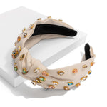 Load image into Gallery viewer, Rhinestone Knotted Headband
