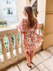 Hibiscus Floral Dress