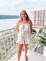 Load image into Gallery viewer, Tulip Linen Romper
