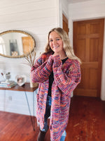 Load image into Gallery viewer, Rainbow Knit Cardigan
