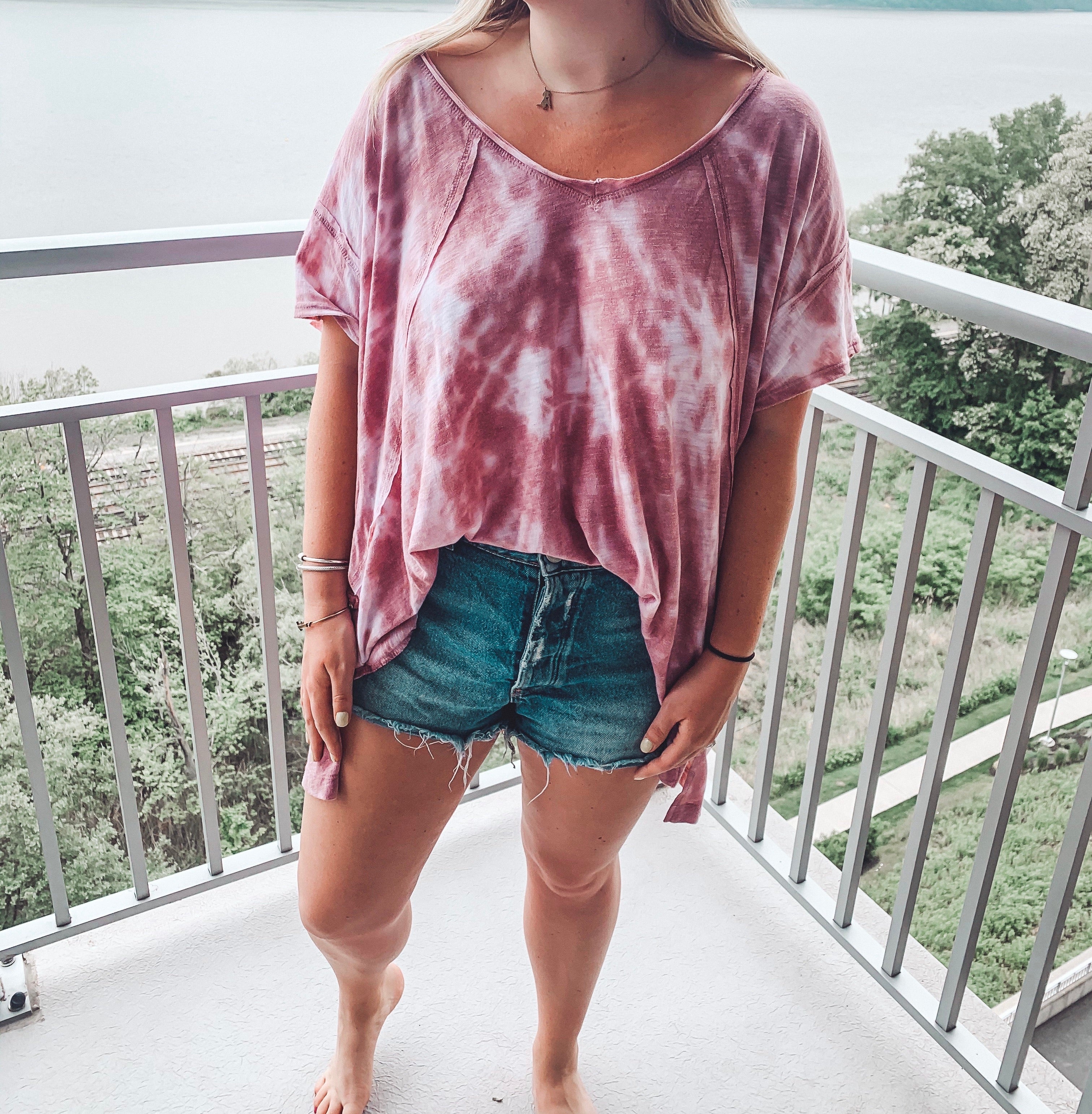 Tie Dye Tunic Tee