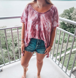 Tie Dye Tunic Tee
